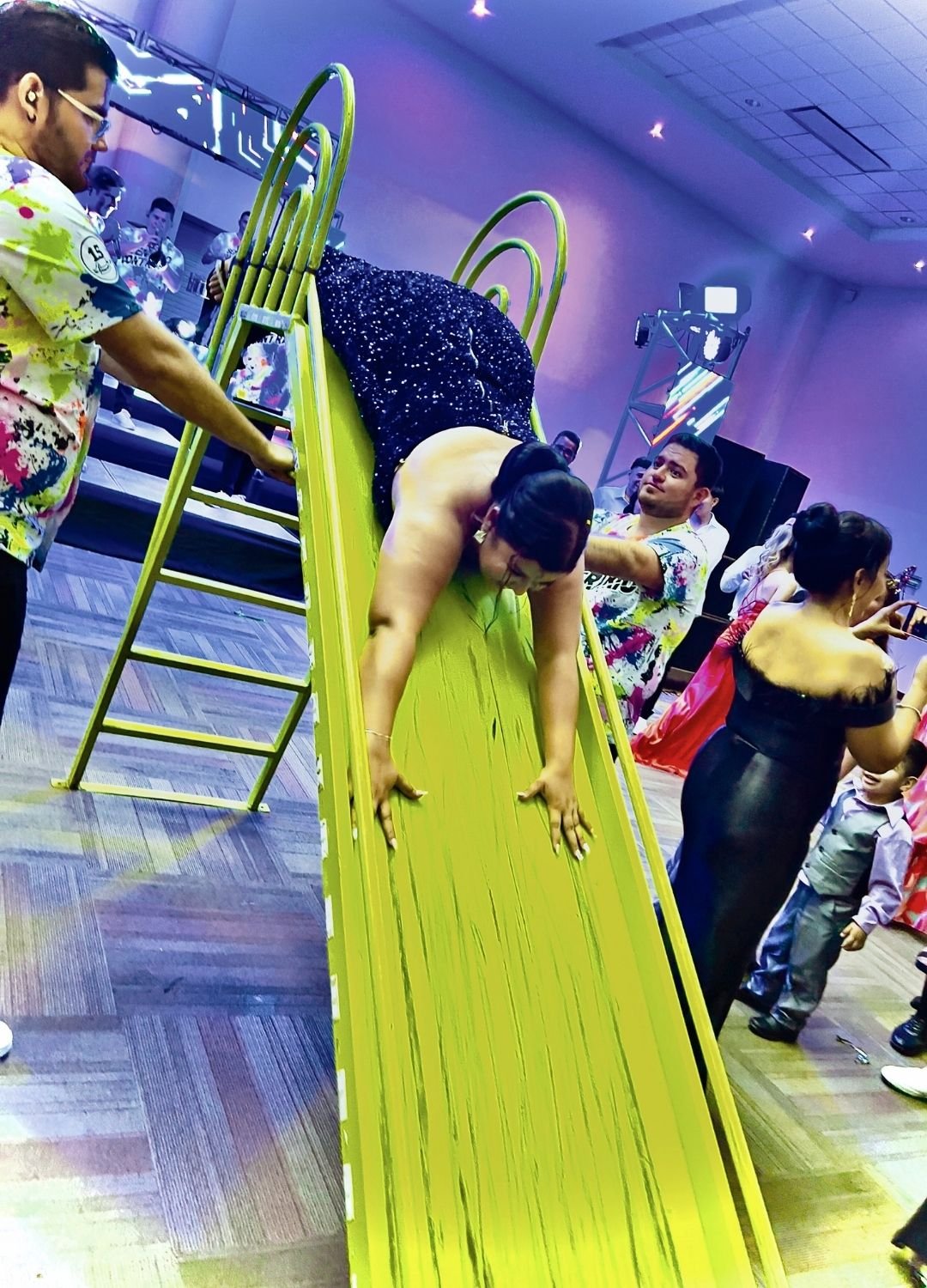 Resbaladilla inflable para invitados